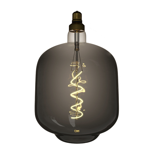 Glowbe Big Al LED Soft Filament Light Globe Smoke 5W/E27/2200K/130lm