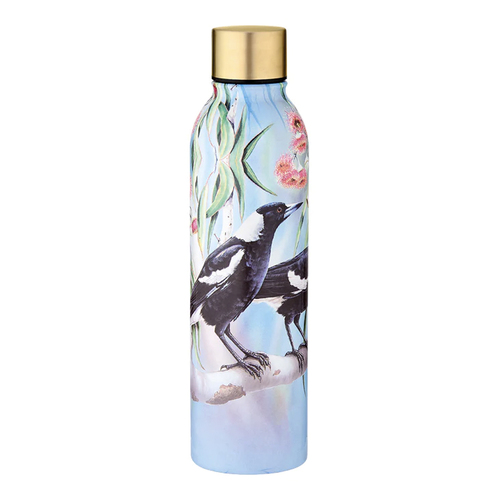 Ashdene Australian Birds And Flora Magpie Drink Bottle 500ml