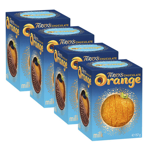 4x Terry's Chocolate Orange Ball 157g