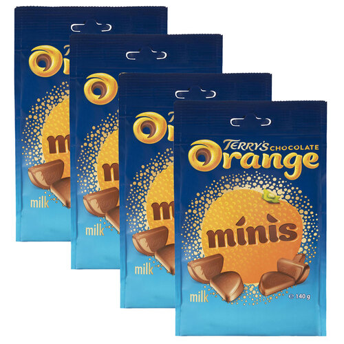 4x Terry's Chocolate Orange Minis Bag 140g