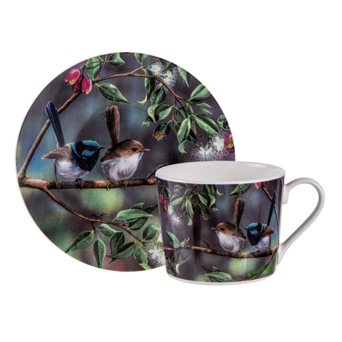 Ashdene Australian Wren Pleasant Company Cup & Saucer