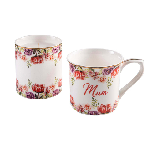 Ashdene Bunch For Mum Mug & Candle Gift Set