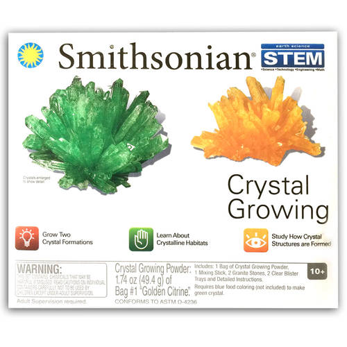 Smithsonian Crystal Growing Science Kit - Small