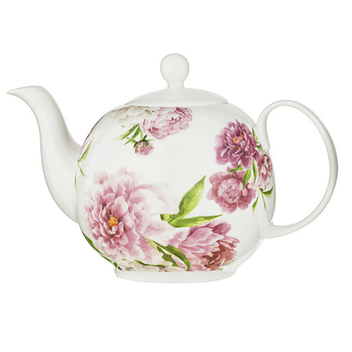 Ashdene Rose Delight 1100ml Teapot w/ Stainless Steel Infuser