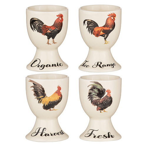 4pc Ashdene Heartland Kitchen Egg Cup Stand Holder