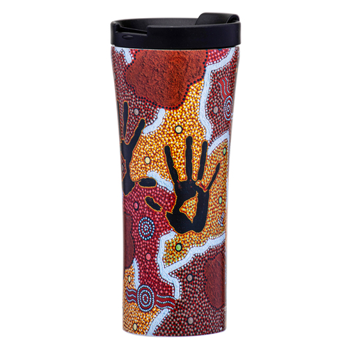 Ashdene Maarakool Art Insulated 500ml Travel Mug - Native Title
