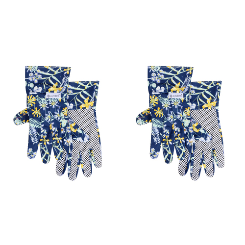 2PK Ashdene Reflection Gardening 24cm Cotton Gloves Planting/Prunning Mitt
