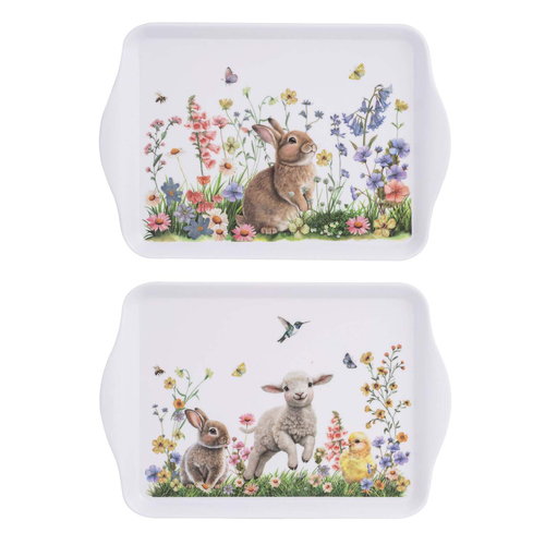 2PK Ashdene Matte Melamine 21cm Sweet Meadows Scatter Tray