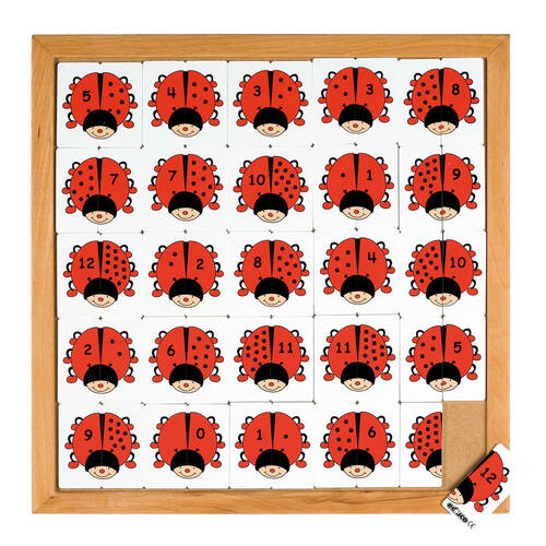 Educo Beetle Counting Game Skills Educational Toy Kids/Children - 3y+