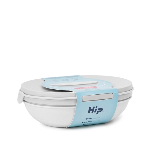 Hip Salad Bowl Salad Bowl Lunchbox 23oz/1.1L Grey Plastic