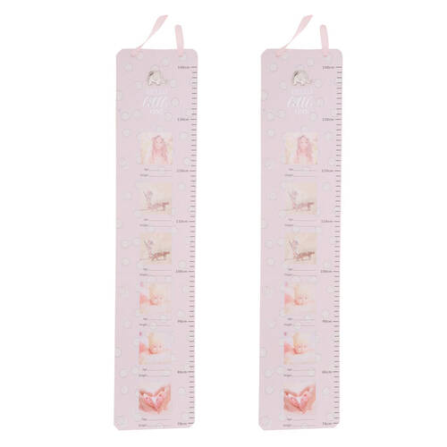 2PK Gibson Gifts Little One Dots Growth Chart Wall Hanging Assorted