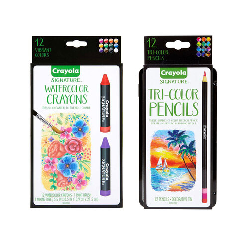 Crayola Signature Premium Watercolor Crayons