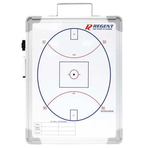 Regent Aussie Rules/Football Small Magnetic Coaches Board