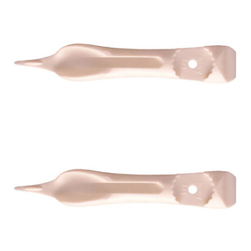 2x Cuisena Ezy-Aussie Prawn Peeler Kitchen Utensil - White