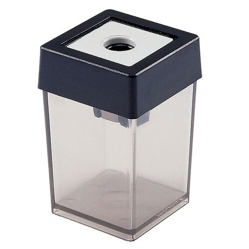 Dahle Single Hole Pencil Sharpener - Black/Clear