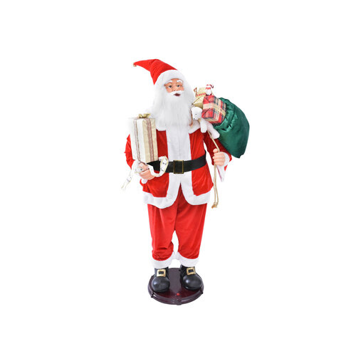 Gibson Gifts Dancing & Singing Santa 1.5m Home/Office Decor