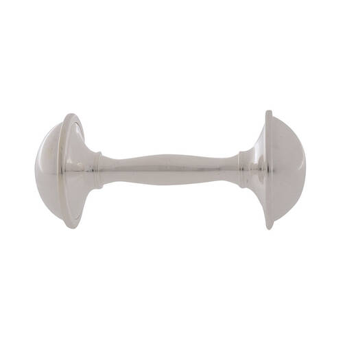 Gibson Gifts Silver Baby/Infant Rattle Play Toy Gift w/ Box Keepsake