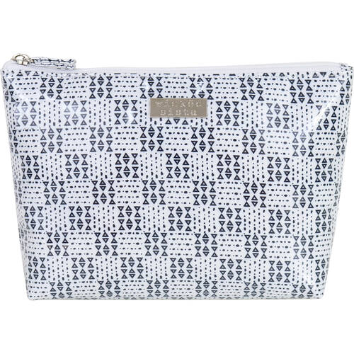 Wicked Sista Geo Medium Soft A-Line Cosmetic Bag 27x17cm - Black/White