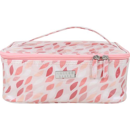 Wicked Sista Coral Leaves Medium Beauty Case 28x18cm