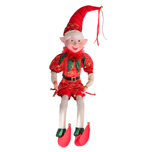 Gibson Gifts Elf Home/Office Display Decor 120x40cm - Red