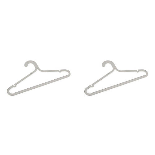 2x 5pc Joseph Joseph Orderly Anti-Tangle Clothes Hanger Set 41cm - Ecru