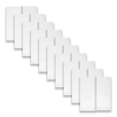 10pc Spirax 543 Counter Book 7mm Ruled 120-Pages Yellow