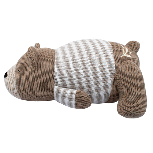 Lolli Living Baby/Newborn Nursery Cotton Knit Cushion Bosco Bear