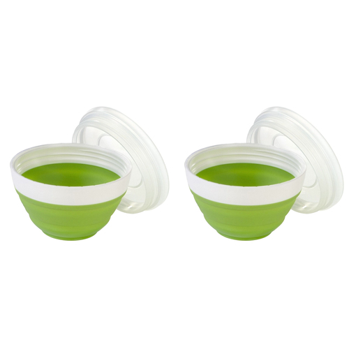 2PK Progressive Prepworks Collapsible 120ml Mini Keepers - Assorted