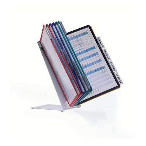 Durable Vario A4 39cm Sheet Steel Display System 