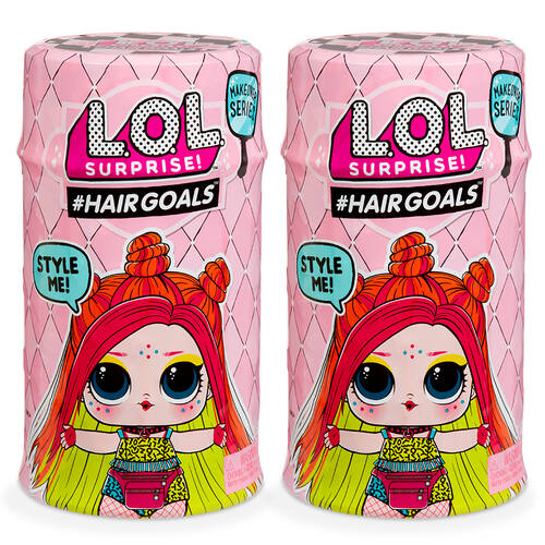 2PK LOL Surprise #Hairgoals Makeover Series Assorted Doll 6y+