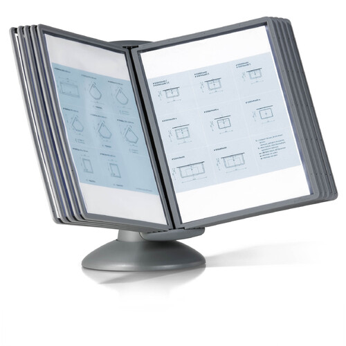 Durable A4 Sherpa 36.5cm Sheet Steel Motion Display Panels - Assorted