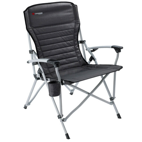 Caribee Crossover Folding Outdoor Chair Black