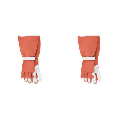 4pc Annabel Trends Second Skin Long Sleeve Sprout Garden Gloves - Terracotta