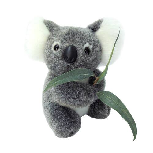 Koala W/ Leaf Am Ab9G Kids 17cm Soft Toy 3y+