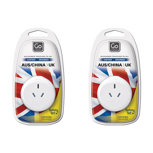 2PK Go Travel AUS/UK Adapter