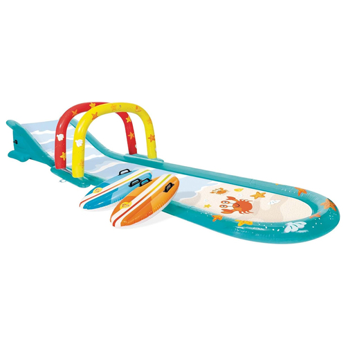 Intex Surfing Kids/Childrens Inflatable Sprinkler Fun Slide