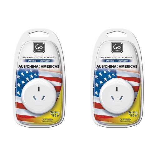 2PK Go Travel AUS/USA Adapter