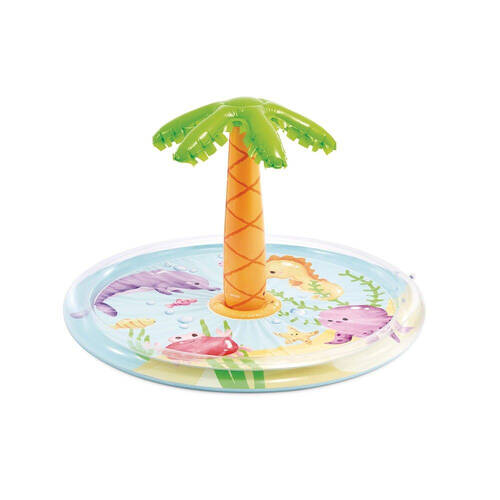 Intex Palm Tree Inflatable Kids/Childrens Spray Pool 2y+