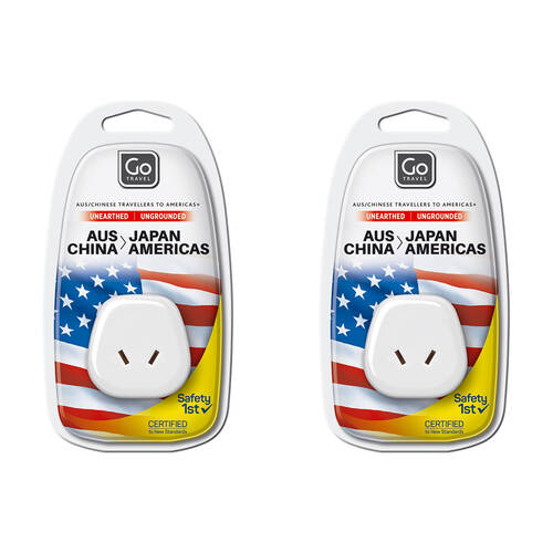 2PK Go Travel AUS-USA/JAPAN Adapter