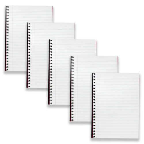 5pc Spirax Kode 512 A4 Hard Cover Writing Notebook 160-Pages