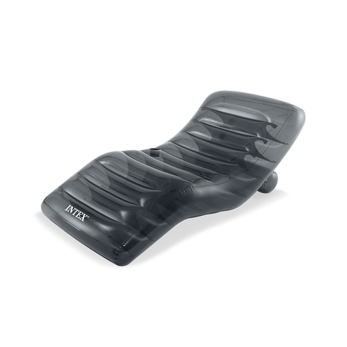 Intex Inflatable 191x99cm Pool Lounge Swimming Mat Float - Cool Grey