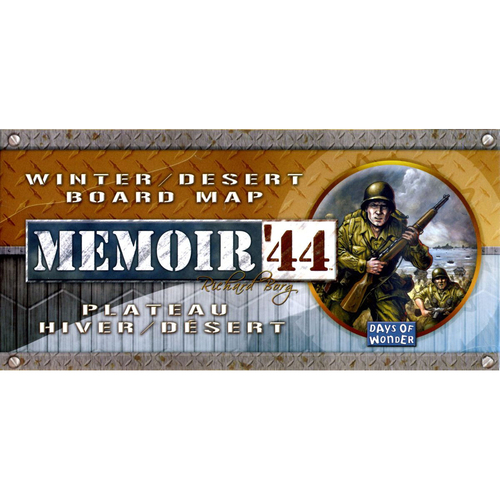 Days Of Wonder Memoir 44 Winter Desert Board Map Game 8y+