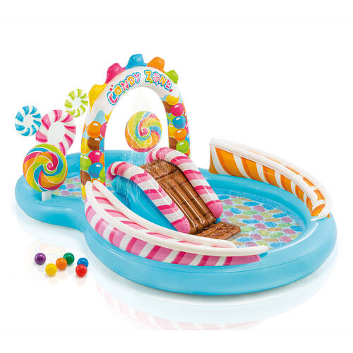 Intex 295cm Inflatable Candy Zone Play Center Kids Pool