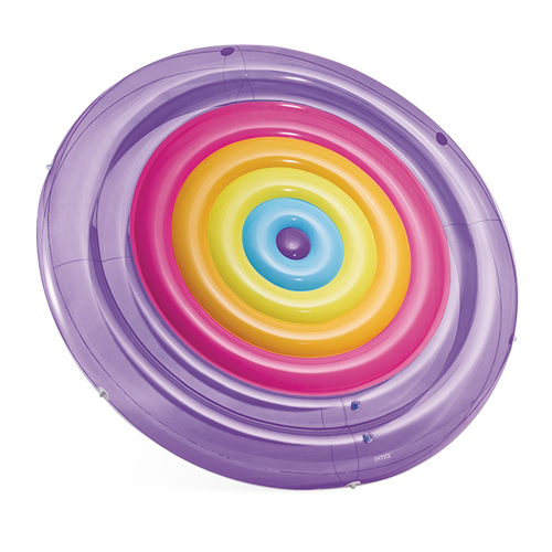 Intex Rainbow Fiesta Island Inflatable Pool Lounge