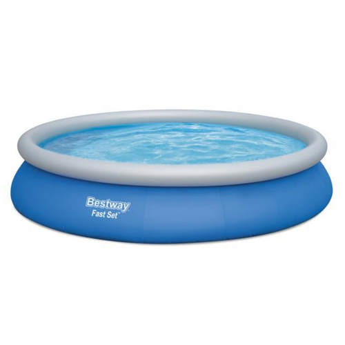 Bestway 4.57mx84cm Round Inflatable Pool Set w/ Filter Pump