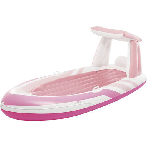 Intex Pink Paradise Inflatable Outdoor Pool Boat Float