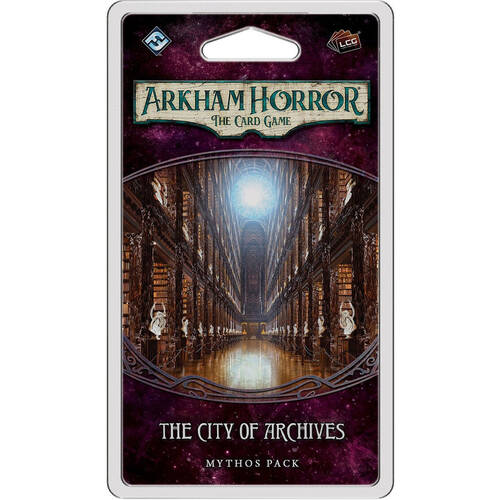 Fantasy Flight Games Arkham Horror LCG - The City Of Archives Mythos Pack