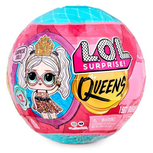 L.O.L Surprise Queens Doll Assorted 3y+