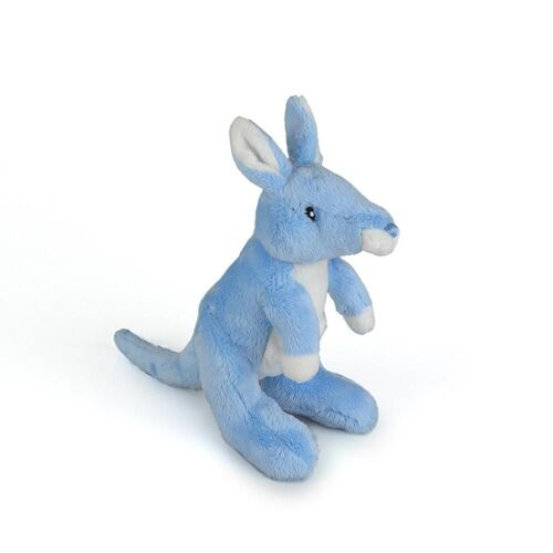 Kangaroo Blue (D) Kids 17cm Soft Toy 3y+