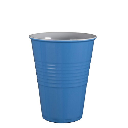 Serroni Miami Melamine 400ml Cup - Cornflower Blue